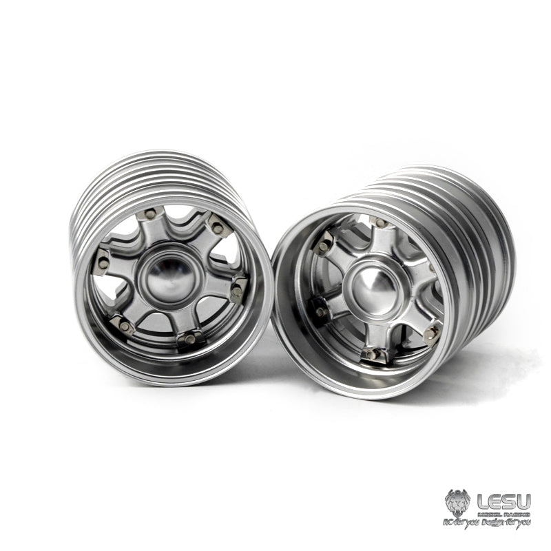 1/14 American truck special aluminum alloy wheel Tamiya tractor King Global Line Black Knight tractor modification