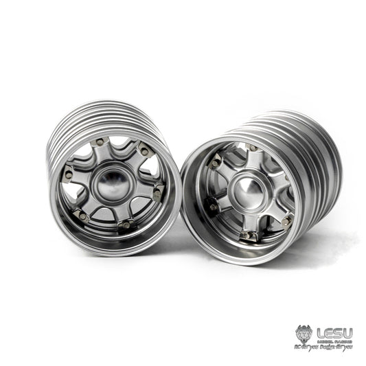1/14 American truck special aluminum alloy wheel Tamiya tractor King Global Line Black Knight tractor modification