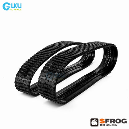 SFROG 1/14 T14 crawler dump truck rubber tracks 1 pair