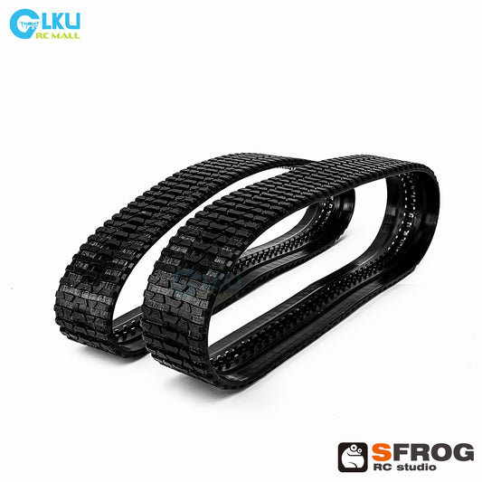 SFROG 1/14 T14 crawler dump truck rubber tracks 1 pair