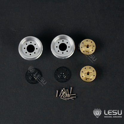 LESU 1/14 Simulation Model Engineering Crawler Bobcat Skid Steer Loader Tires and Wheels
