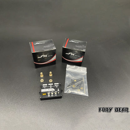 Nooxion 1/14 scale model for Tamiya remote control truck axle suspension system