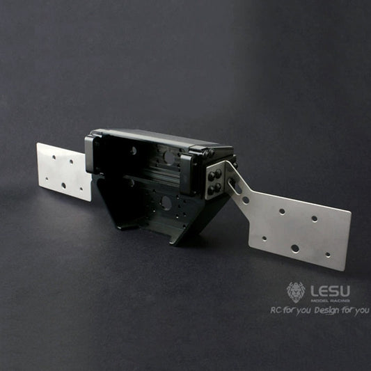 LESU 1/14 Metal Tail Beam Tail Light Bracket ZK-K006 for Tamiya RC Truck Engineering Vehicle Model Upgrade Modification Parts