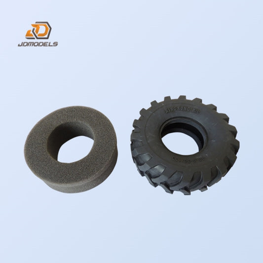 JDMODEL JDM-127 herringbone pattern tires, tires for climbing vehicle tractor models