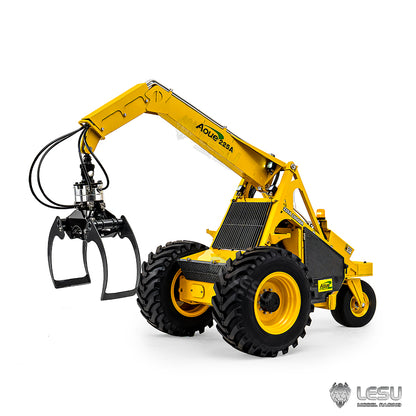 LESU 1/14 Aoue hydraulic model 225A crank boom RD-A0019 4-way valve rear single wheel steering