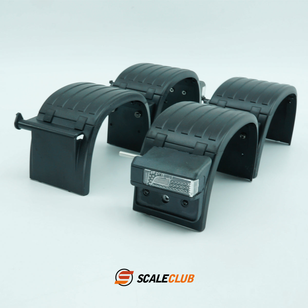 Scaleclub 1/14 Tamiya tractor truck dump truck double axle rear fender rear fender