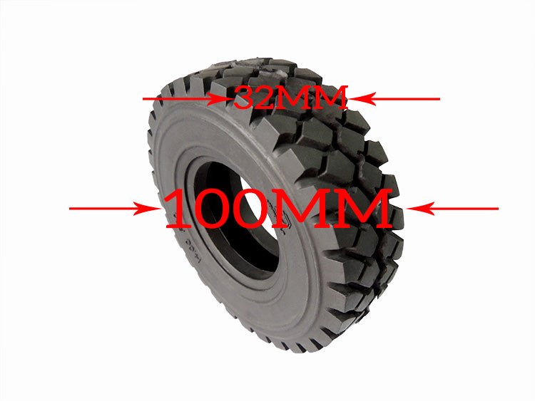 JDMODELJDMODEL static point 1:14 DAKAR model rally car tire off-road vehicle tire 100mm