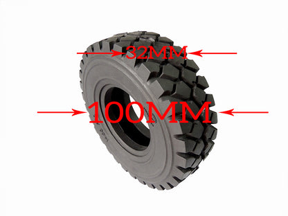 JDMODELJDMODEL static point 1:14 DAKAR model rally car tire off-road vehicle tire 100mm