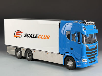 SCALECLUB 1/14 Scania 770S 3-axle full metal chassis European truck style