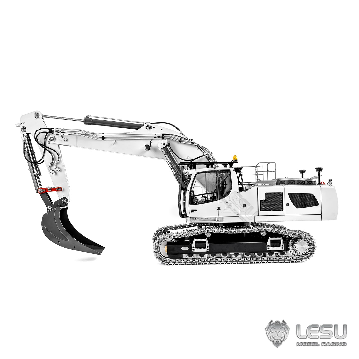 1/14 Hydraulic R956 Two-Section Arm Excavator Model BA-B0039 Motor Drive Version Dual Pump 6 Valve LESU