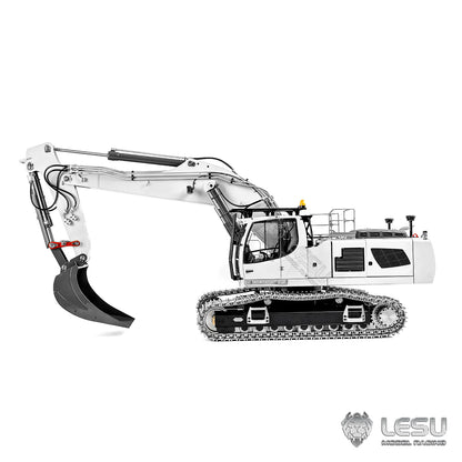1/14 Hydraulic R956 Two-Section Arm Excavator Model BA-B0039 Motor Drive Version Dual Pump 6 Valve LESU