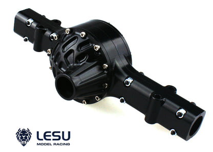 1/14 tractor metal rear axle shell Tamiya original axle modified CNC axle shell accessories car model LESU