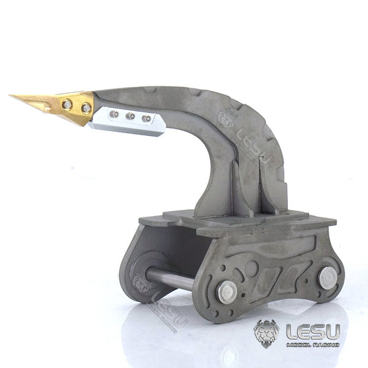 LESU 1/14 Engineering Hydraulic Excavator CAT 374F Modified Quick Release Curved Blade Ripper Attachment