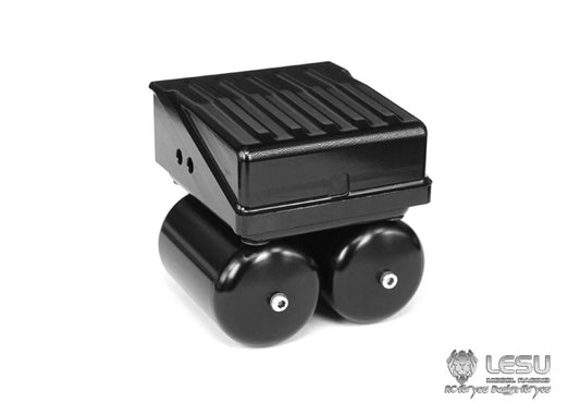1/14 truck simulation battery box gas tank G-6011-A Tamiya tractor truck model toy DIY modification