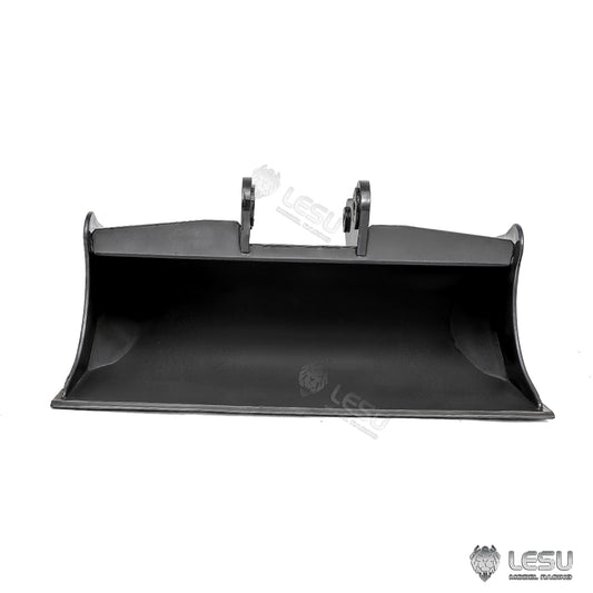 LESU 1/14 Hydraulic Excavator Wide Bucket Toothless Bucket AT-C0069 Sheet Metal Process Simulation Model Accessories