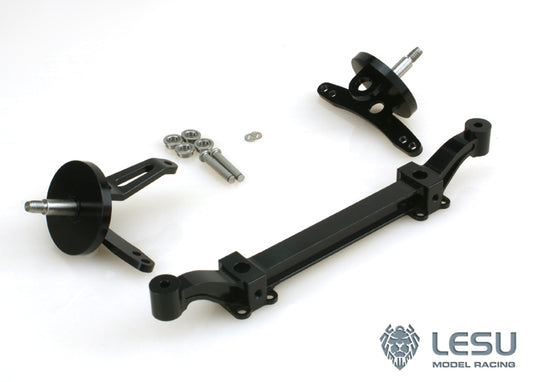 1/14 truck Tamiya tractor axle Q-9052 simulation non-powered metal front axle DIY modified model LESU