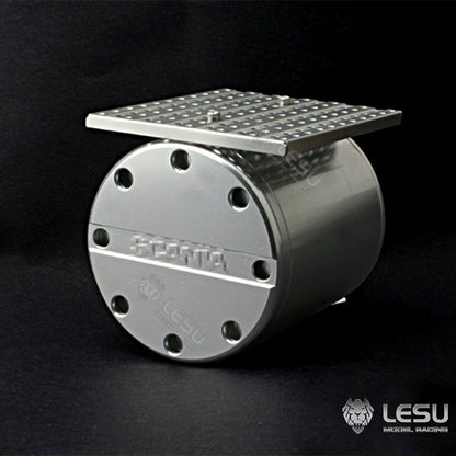 1/14 RC Truck Metal Simulation Exhaust Tank LESU G-6051 For Tamiya R620 R470 Truck Model Decoration Upgrade Accessories