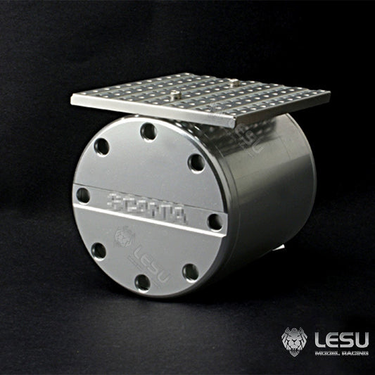1/14 RC Truck Metal Simulation Exhaust Tank LESU G-6051 For Tamiya R620 R470 Truck Model Decoration Upgrade Accessories