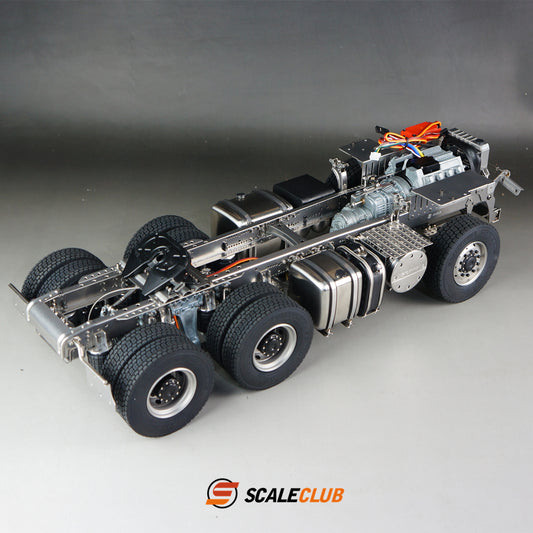 scaleclub 1/14 Tamiya Scania R620 730 Upgrade 6x6 6x4 Metal Chassis