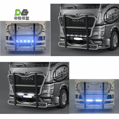 DG Model 1/14 Tamiya Tractor Truck Man GTX 540 Crash Barrier