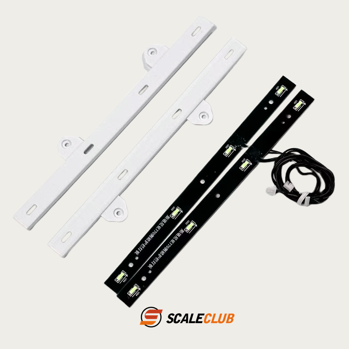 Scaleclub 1/14 Tamiya Scania 770S 3-axle side panel lights, width lights, and clearance lights