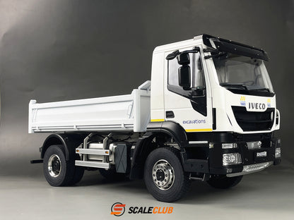 Scaleclcub Model 1/14 Iveco Hydraulic Dump Truck 4×4 RTR with Paint