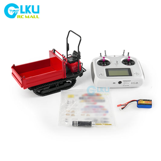 BMG 1/14 C12R Tracked Hydraulic Dump Truck Metal Model - New Product Launch