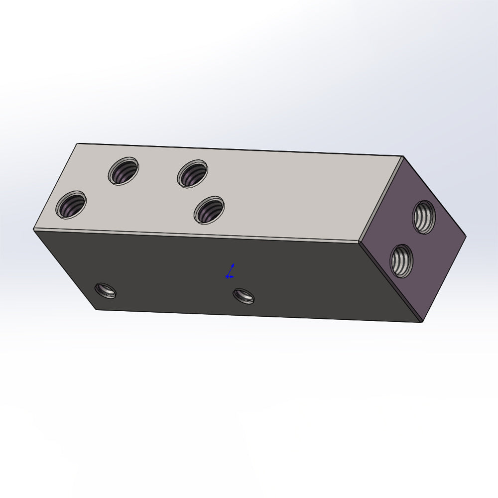 CUT main arm cylinder oil distributor block model universal accessories