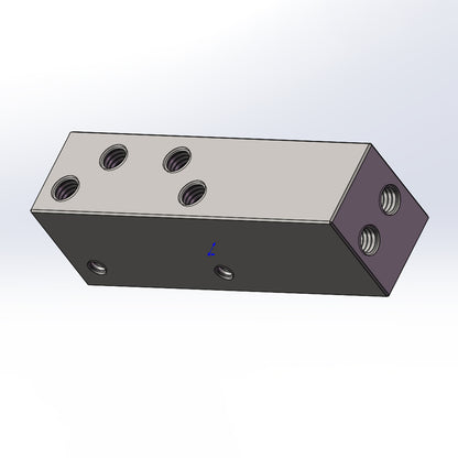 CUT main arm cylinder oil distributor block model universal accessories