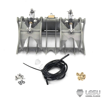 LESU 1/14 Engineering Hydraulic Model Bobcat Loader Upgraded with Hydraulic Gripper