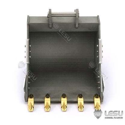 LESU 1/14 simulation hydraulic excavator PC360, 490, ET30H, ET26L, R945, SK500, LR960 excavator modified original bucket