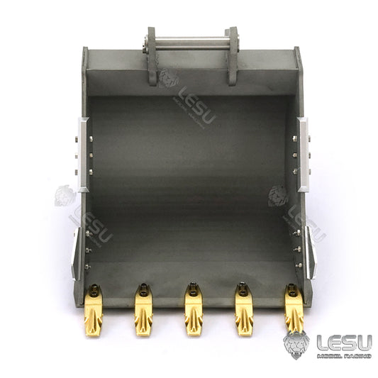 LESU 1/14 simulation hydraulic excavator PC360, 490, ET30H, ET26L, R945, SK500, LR960 excavator modified original bucket
