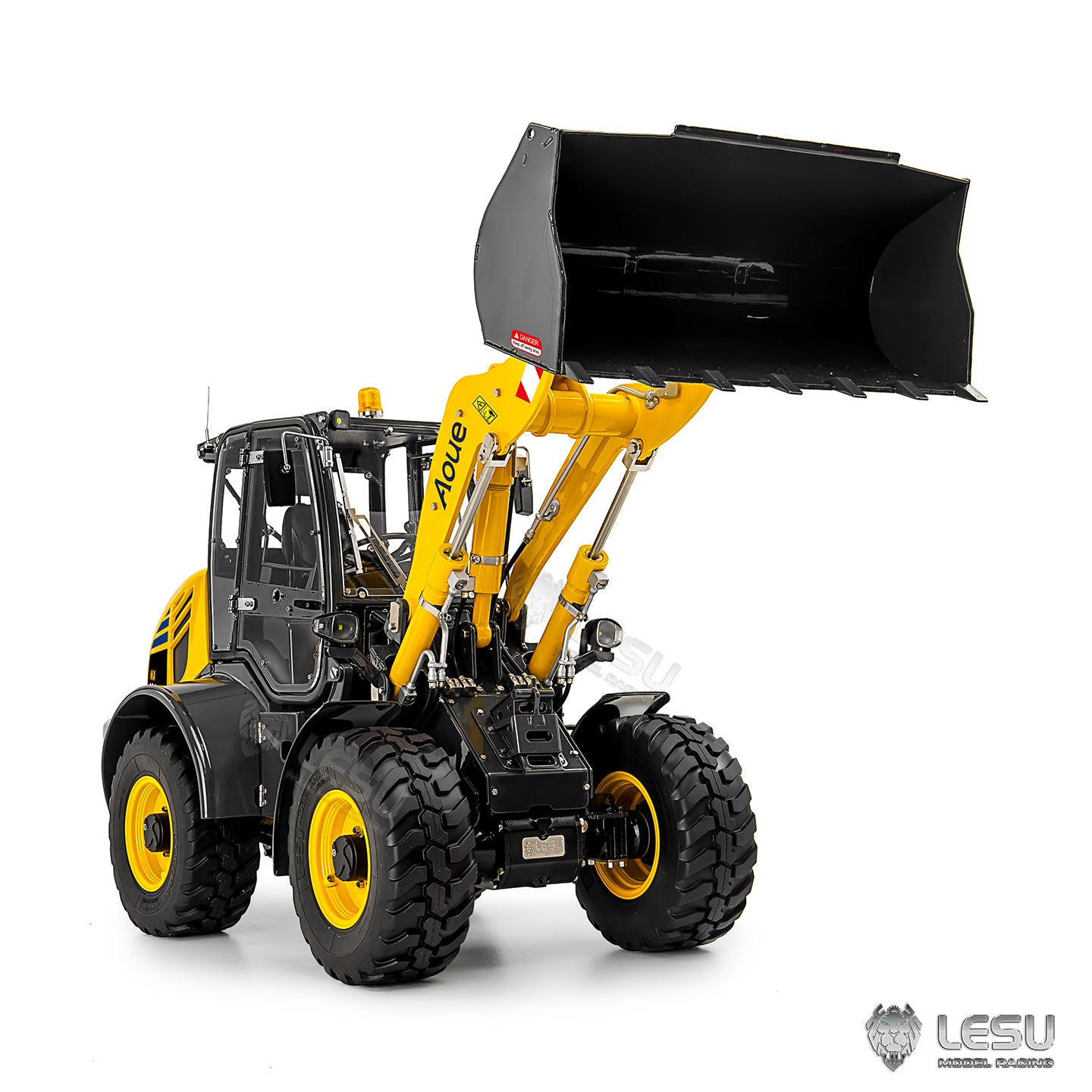LESU 1/14 Aoue WA100M-8 Loader Hydraulic Return Steering 3+1 Valve RD-A0021