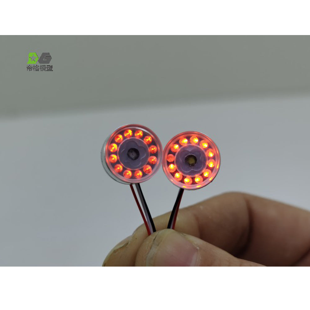 DG RC Truck Kit, Tamiya 1/14 scale, with independent LED "angel eye" headlights and Scania-style taillights (Part No. 56323)