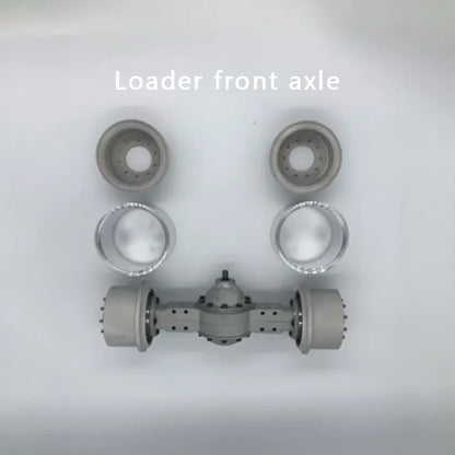 XDRC 1/14 loader articulated truck model axle wheel side reduction axle set