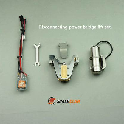 Scaleclub 1/14 Tamiya tractor truck dump truck hydraulic lifting axle upgrade kit