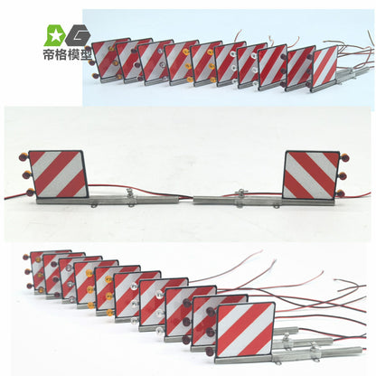 DG Model Tamiya 1/14 Tow Truck Width Indicator, Warning Sign, Trailer Light