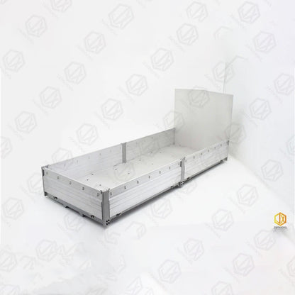JX Model 1/14 Metal CNC Aluminum Fenders Truck Box Kit for Tamiya 1/14 F2000 RC Truck Model Toy Upgrade or DIY Parts