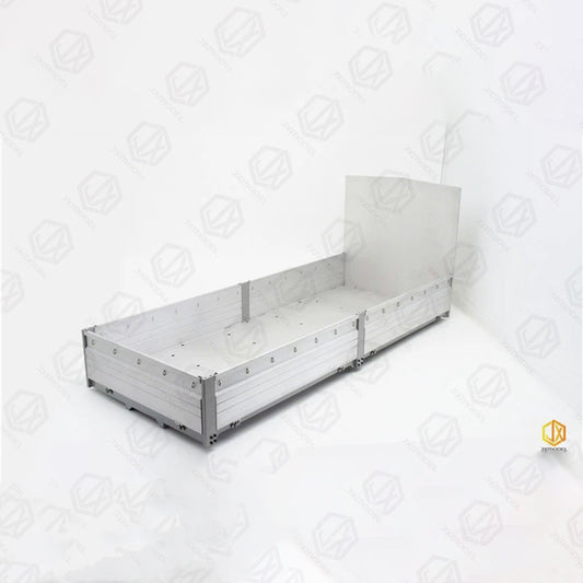 JX Model 1/14 Metal CNC Aluminum Fenders Truck Box Kit for Tamiya 1/14 F2000 RC Truck Model Toy Upgrade or DIY Parts