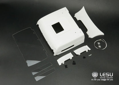 1/14 truck toy TGX car shell metal chin pump bumper Tamiya mud tractor accessories car model