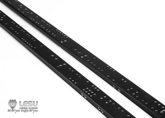LESU 1/14 Tamiya dump truck DIY remote control model accessories modified beam finished dump truck 6X6 beam L-104