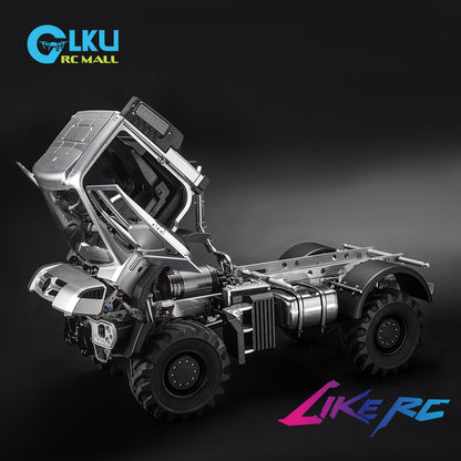LIKERC 1/14 Mercedes-Benz Unimog U535 remote control car simulation alloy car model off-road climbing car model