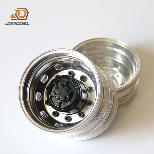 JDMODEL JDM-7 1/14 tractor wheel hub metal wheel drum rear narrow wheel hub static point model