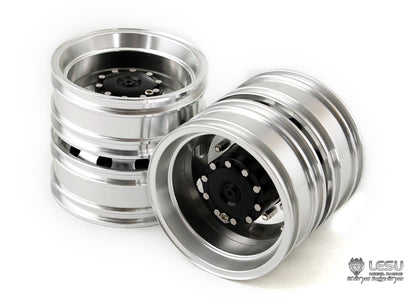 1/14 truck aluminum alloy universal metal wheel W-2048 Tamiya tractor toy 3363 model LESU