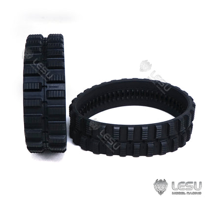 LESU 1/14 Simulation Model Engineering Crawler Bobcat Skid Steer Loader Rubber Track Strip