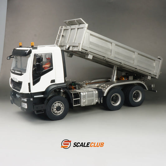 Scaleclub 1/14 Iveco iveco6x6 full metal hydraulic 3-way dump truck