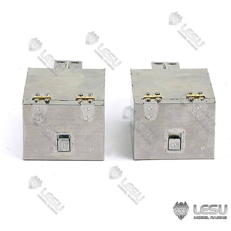 1/14 Truck Tool Box Simulation Accessories G-6255 Rayspeed Truck Metal Upgrade Parts LESU Model
