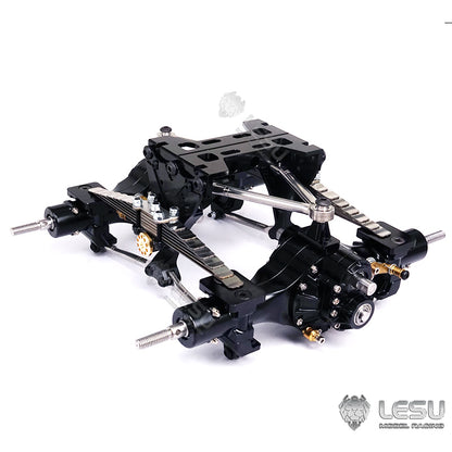 1/14 Truck rear suspension assembly X-8002 Tamiya tractor original hole RC modified mud truck model LESU
