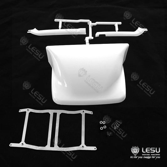 1/14 truck model toy car shell 700 tractor car shell spoiler model CK-700-C Tamiya LESU