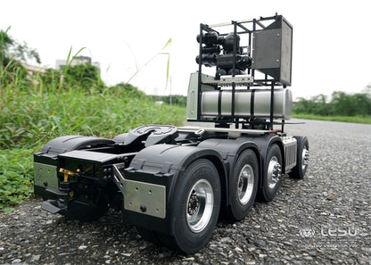 LESU 1/14 Tamiya Benz 1851 3363 Heavy Duty Tractor Truck Model Toy Full Drive 8X8 Chassis